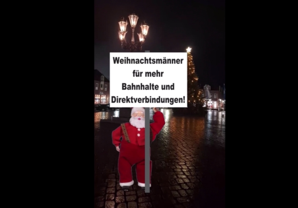 Weihnachtsbahnvideo